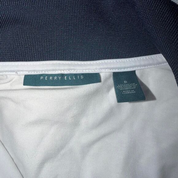 Perry-ellis Men's Grey and White Sweatshirt - Picture 2 of 5